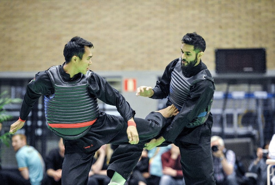 Hasan Choudhoury vs Komang Harik at Belgium Open 2018